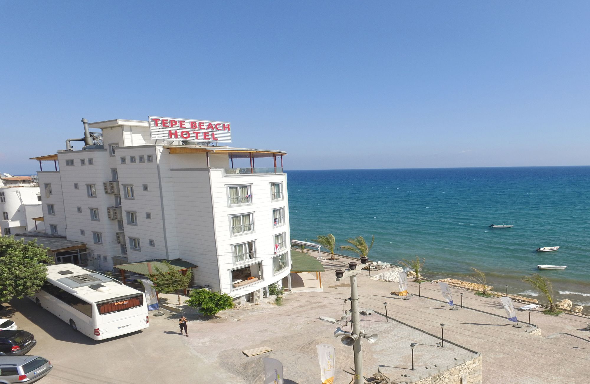 Tepe Beach Hotel Kizkalesi Exterior foto